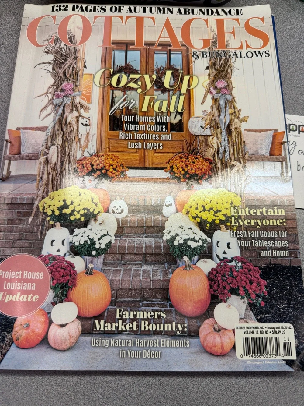 Vintage Cottages and Bungalow October/November 2022 Issue - Cozy Up for Fall